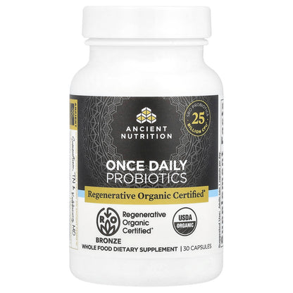 Ancient Nutrition Once Daily Probiotics 30 Capsules - view 3