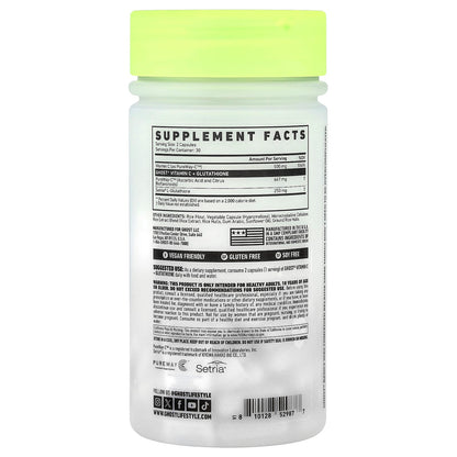 Ghost Basics Vitamin C + Glutathione 60 Veg Capsules - view 2