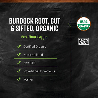 Frontier Co-op Organic Cut & Sifted Burdock Root, 453 g (16 oz) - view 3