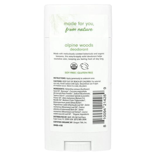 Dr. Mercola Ola Botanicals Deodorant Alpine Woods 75 g - view 2
