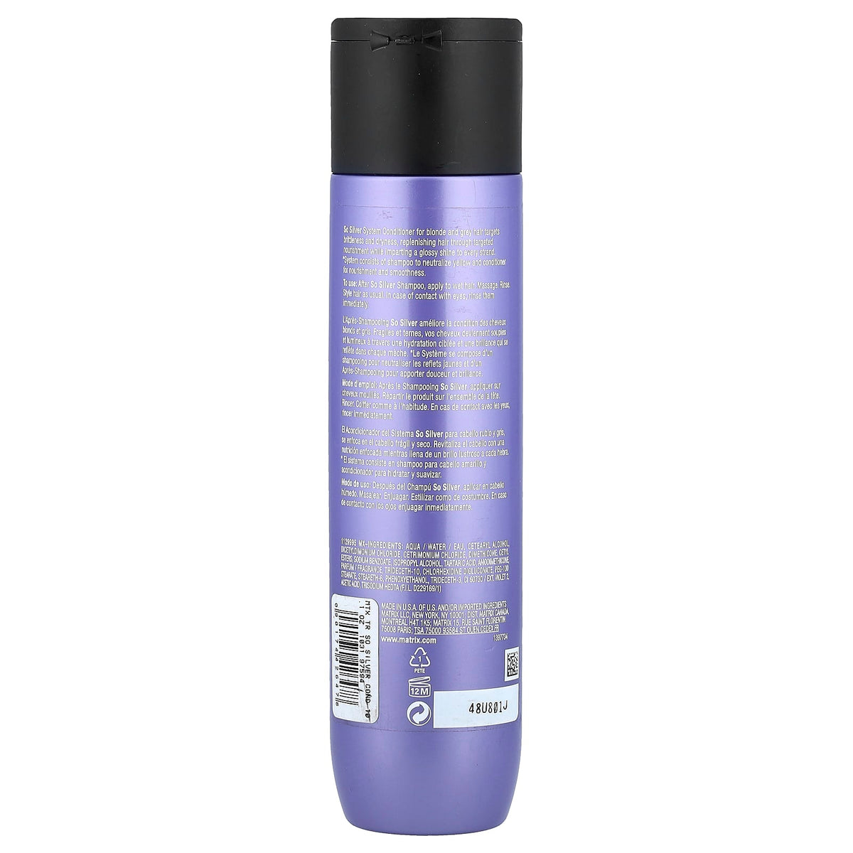 Matrix Total Results So Silver Conditioner 10.1 fl oz (300 ml) - view 2