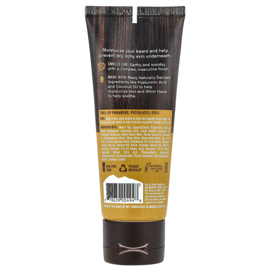 Every Man Jack Beard + Face Recovery Lotion, Sandalwood, 95 ml (3.2 fl oz) - view 2
