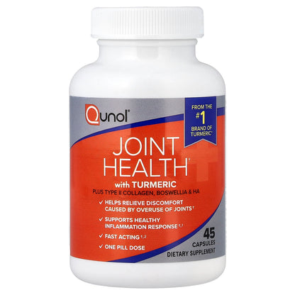 Qunol Joint Health with Turmeric, 45 Capsules - view 3