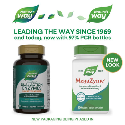 Nature's Way MegaZyme, 200 Tablets - view 4