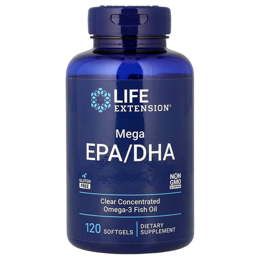 Life Extension Mega EPA/DHA, 120 Softgels