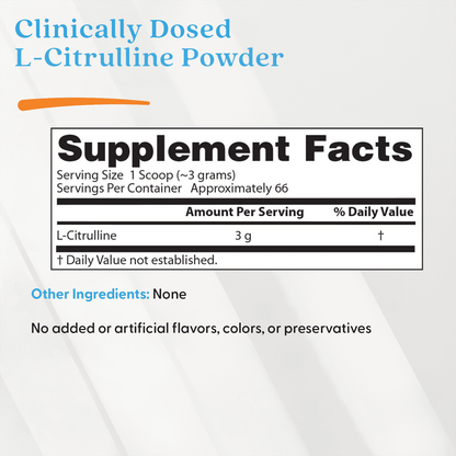 Doctor's Best L-Citrulline Powder, 200 g (7 oz) - view 3