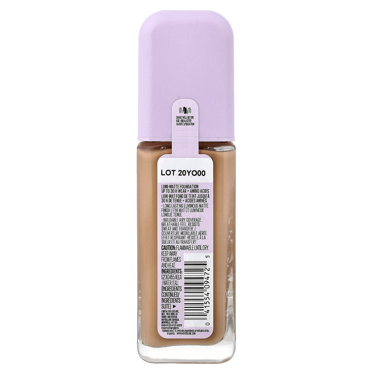 Maybelline Super Stay Lumi-Matte Foundation 125 30 ml — alternate product view