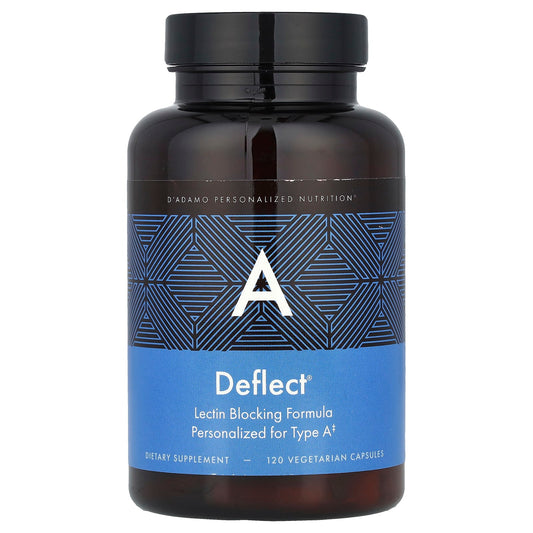 D'adamo Deflect A Lectin Blocking Formula, 120 Vegetarian Capsules