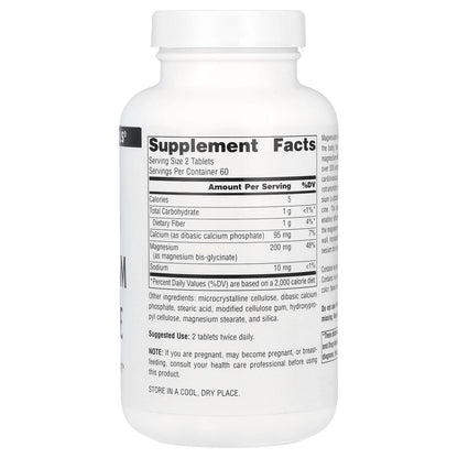 Source Naturals Magnesium Glycinate, 120 Tablets - view 2