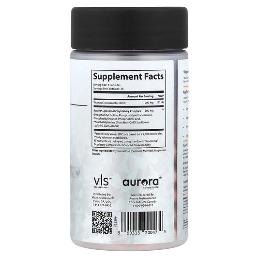 Aurora Nutrascience Vitamin C 60 Capsules - view 2