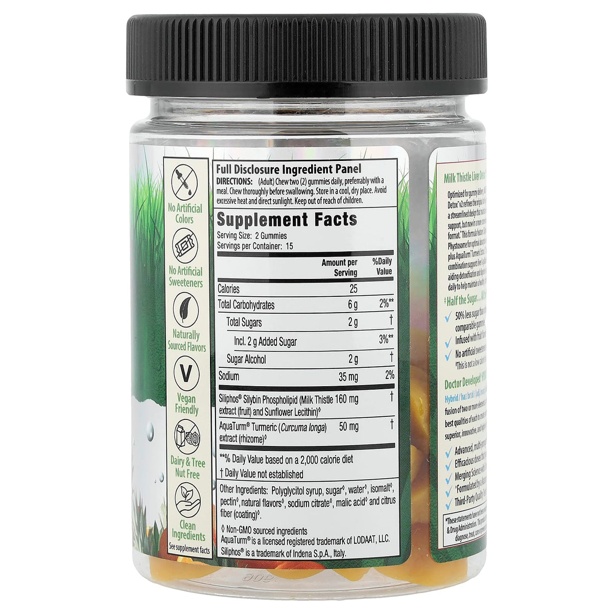 Irwin Naturals Milk Thistle Liver Detox v2 Gummies Pineapple Citrus 30 Gummies — alternate product view