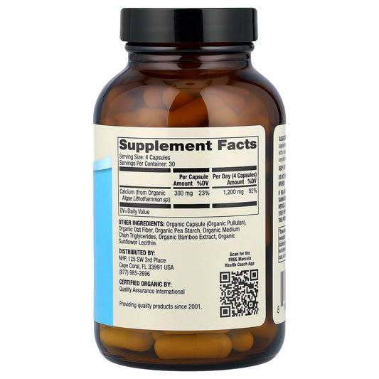 Dr. Mercola Calcium, 300 mg per Capsule, 120 Capsules - view 2