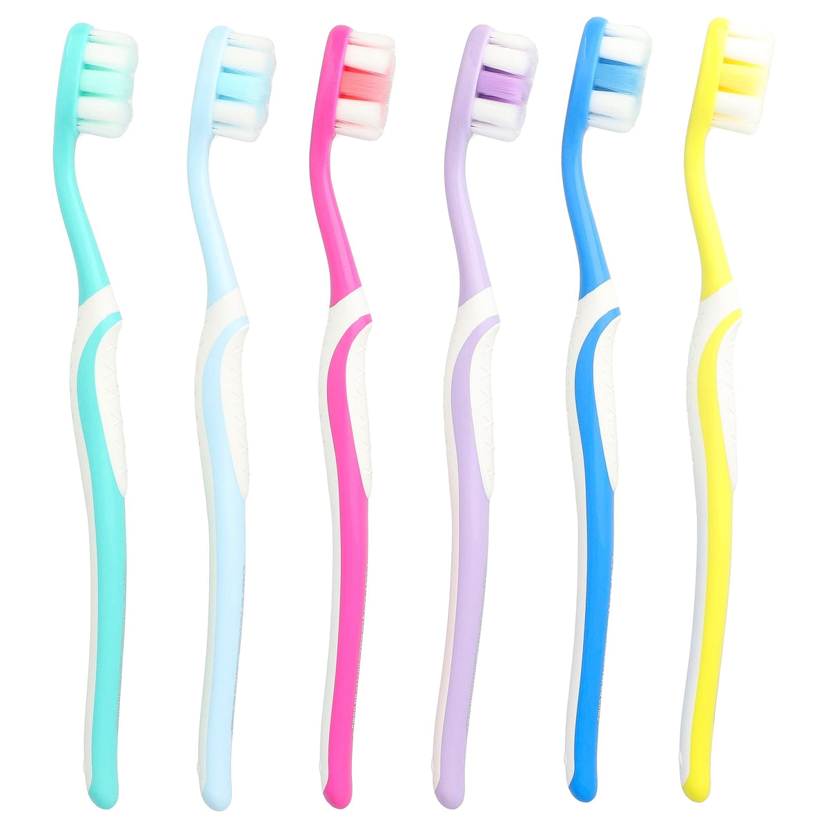 GuruNanda Bristle Toothbrush Multi-Pack, Extra Soft, 6 Toothbrushes - view 4