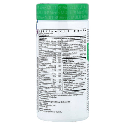 Rainbow Light Men's One+ Real Food Nutrients, 60 Vegetarian Caplets - view 2