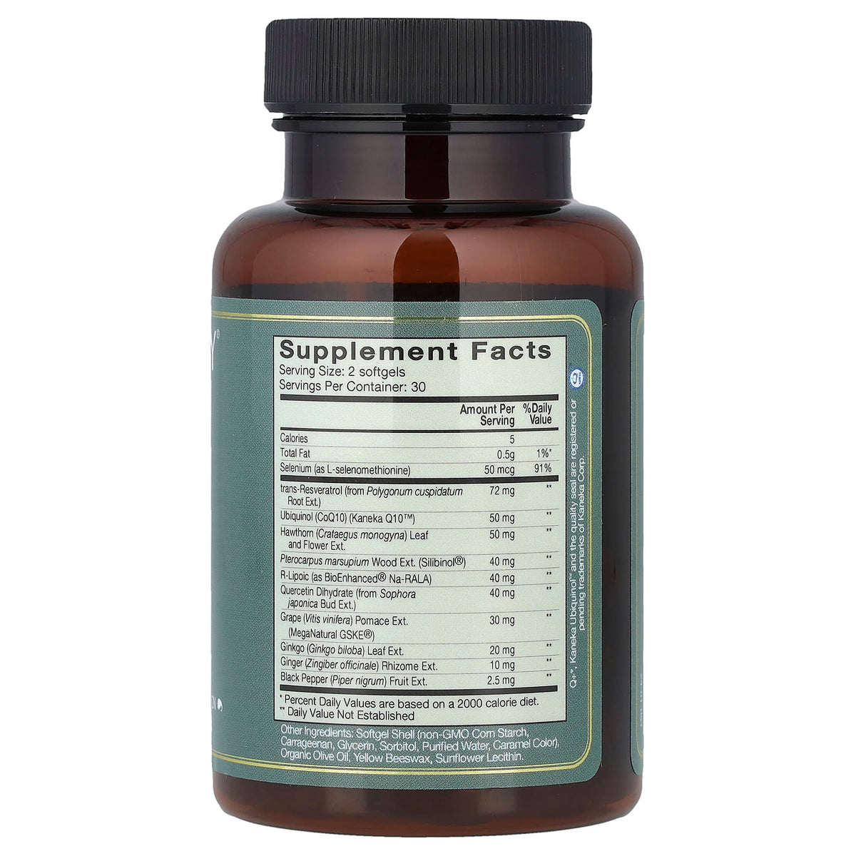 Natura Health Products Mito-Gevity 60 Softgels - view 2