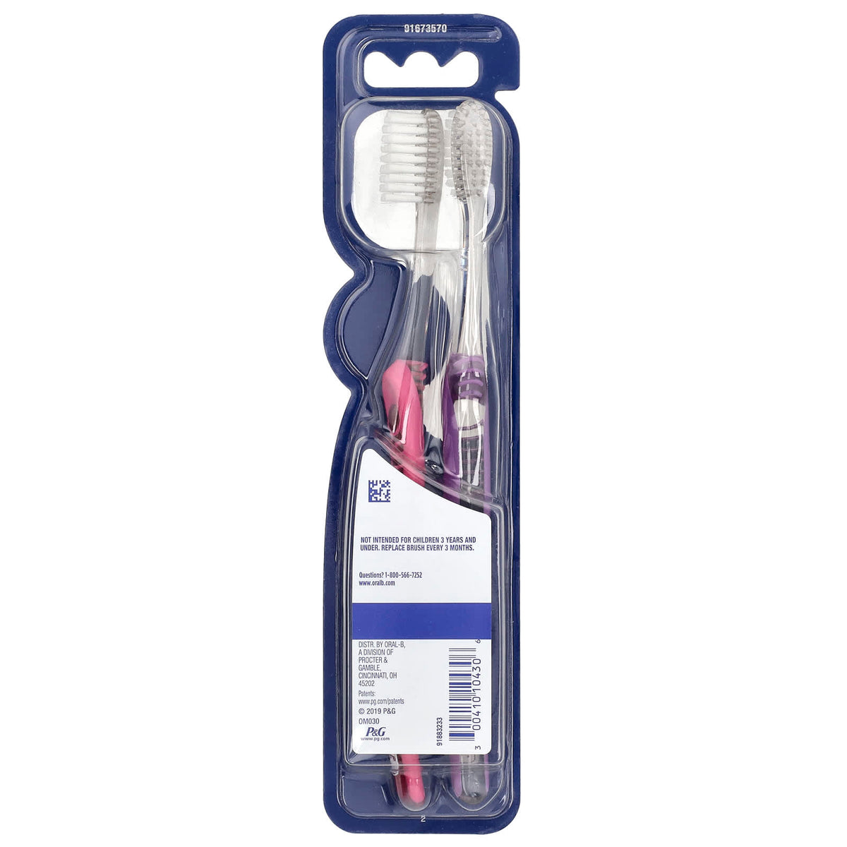 Oral-B Sensi-Soft Extra-Soft Toothbrushes, Pack of 2 - view 2