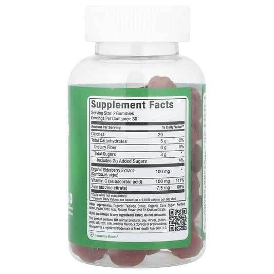 Maxi Health Elderberry C & Zinc-Licious! Gummies, 60 Gummies - view 2
