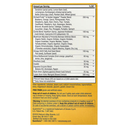 Nature's Way Alive! Max3 Potency Adult Multivitamin with Iron, 90 Tablets - view 3