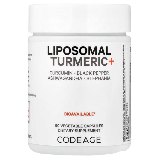 Codeage Liposomal Turmeric+, 90 Vegetable Capsules