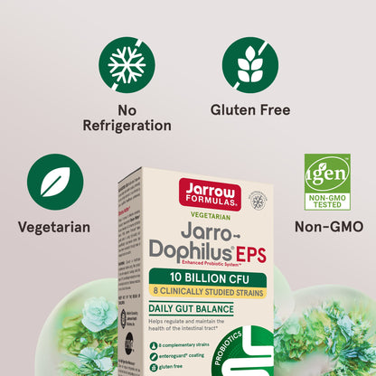 Jarrow Formulas Jarro-Dophilus EPS 5 Billion CFU, 60 Veggie Capsules - view 5