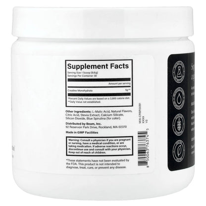 Beam Creatine Powder, Blue Raspberry, 198 g (6.98 oz) - view 2