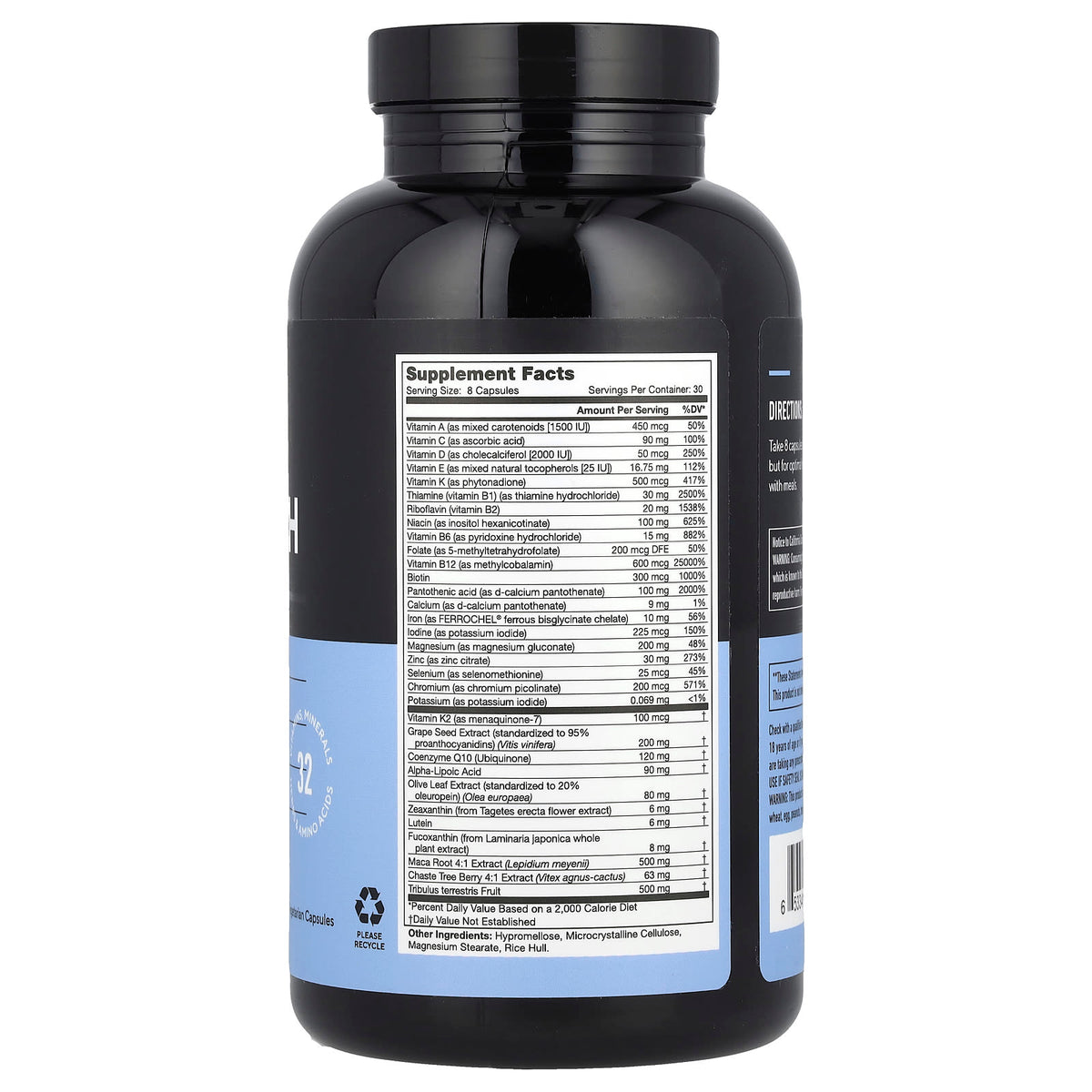 Legion Athletics Triumph Women's Sport Multivitamin 240 Capsules — alternate product view