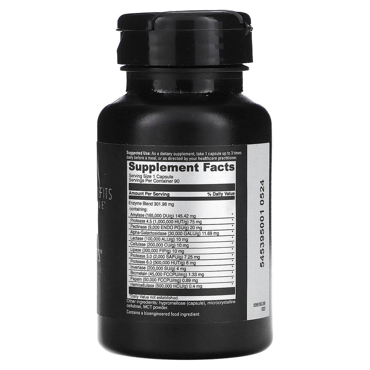 DaVinci Laboratories Enzyme Benefits, 90 Capsules - view 2