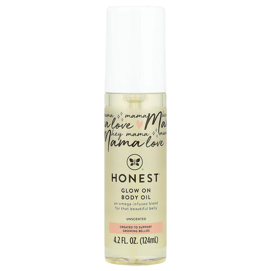 The Honest Company Glow On Body Oil Unscented 124 ml