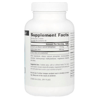 Source Naturals Alpha Lipoic Acid, Timed Release, 120 Tablets - view 2