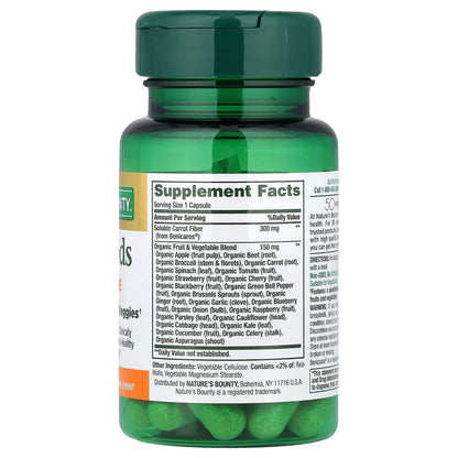Nature's Bounty Superfoods Plus Immune, 30 Capsules - view 2