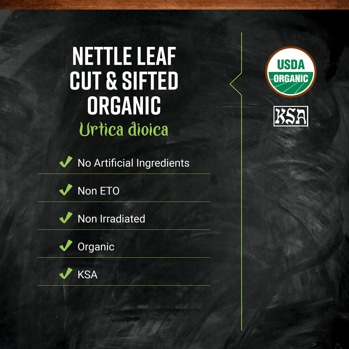 Frontier Co-op Organic Cut & Sifted Stinging Nettle Leaf, 453 g (16 oz) - view 4