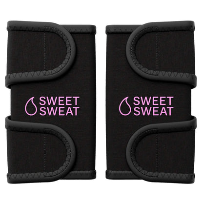 Sports Research Sweet Sweat Arm Trimmers, Medium, Black & Pink, 1 Pair