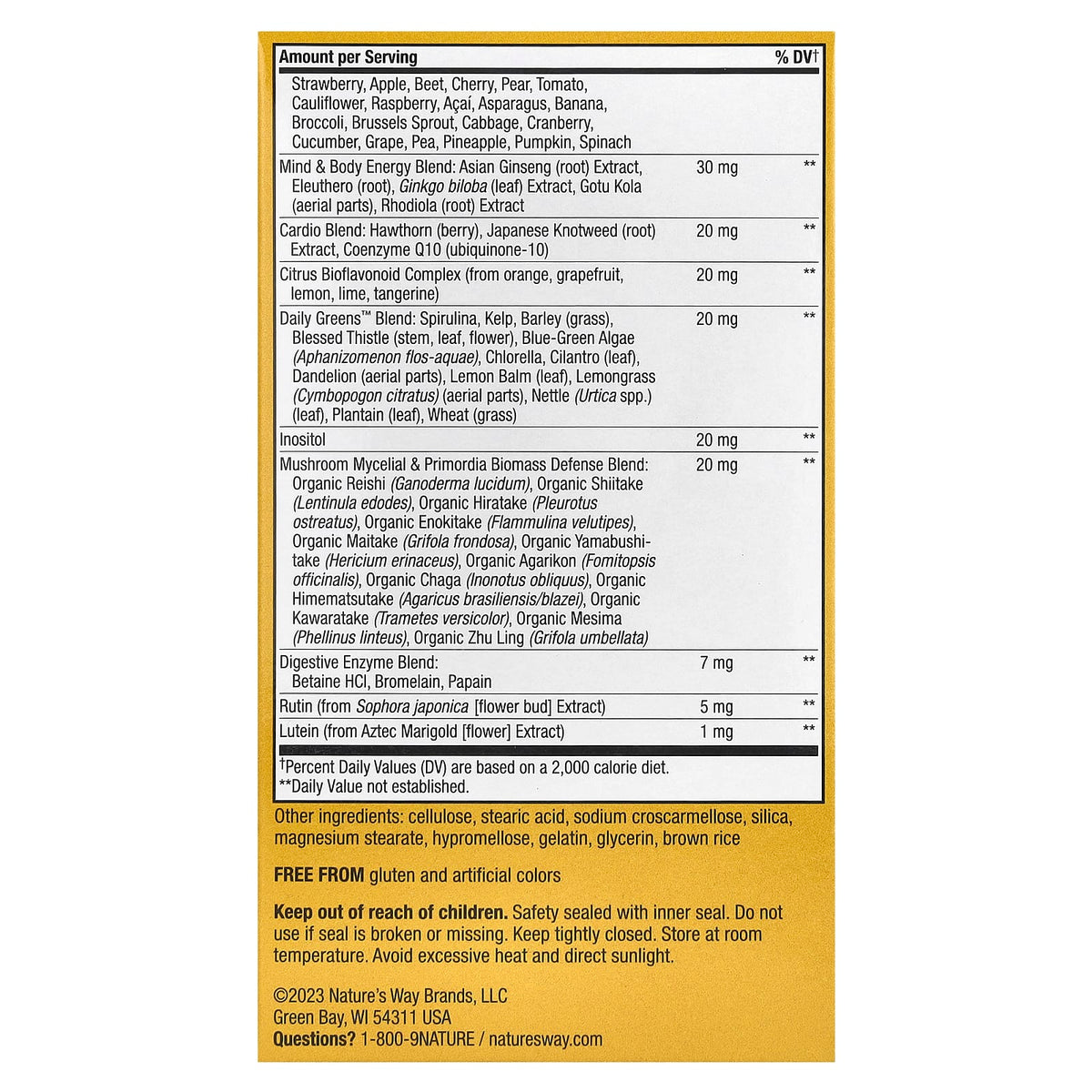 Nature's Way Alive! Men's 50+ Ultra Multivitamin, 60 Tablets - view 3