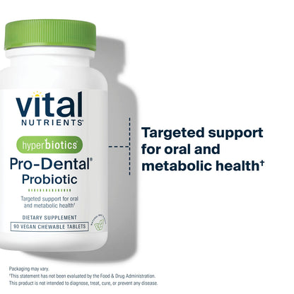 Vital Nutrients Hyperbiotics Pro-Dental Probiotic, Natural Mint, 90 Chewables - view 5