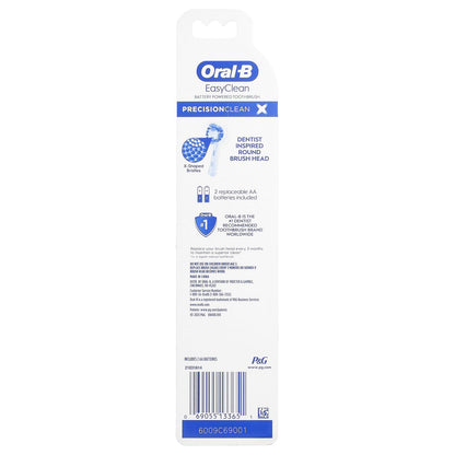 Oral-B Precision Clean Battery Powered Toothbrush, Deep Clean, 1 Count - view 2