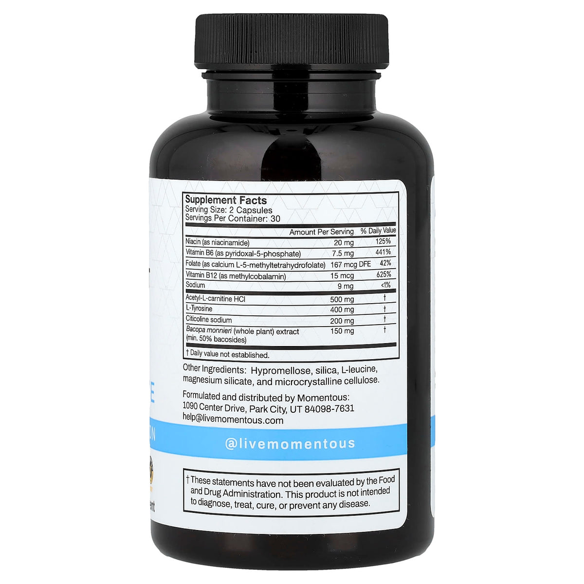 Momentous Brain Drive 60 Capsules - view 2
