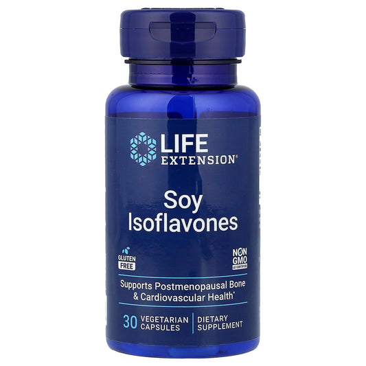 Life Extension Soy Isoflavones 135 mg, 30 Vegetarian Capsules