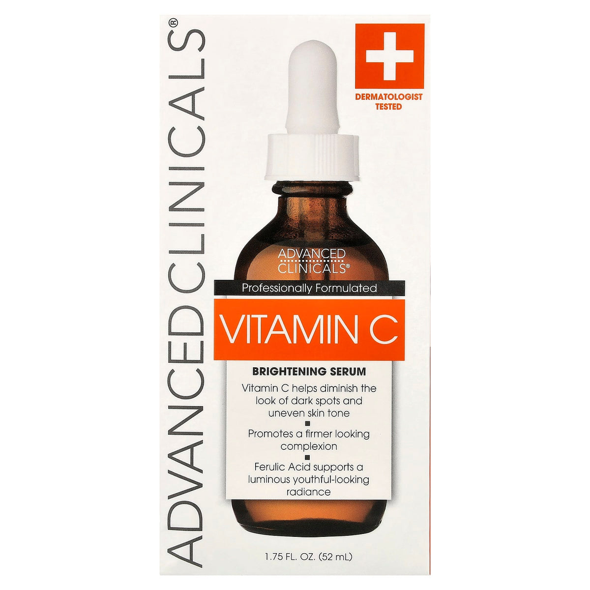 Advanced Clinicals Vitamin C Brightening Serum 52 ml (1.75 fl oz) — alternate product view