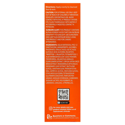 Advanced Clinicals Vitamin C Brightening Serum 52 ml (1.75 fl oz) - view 3