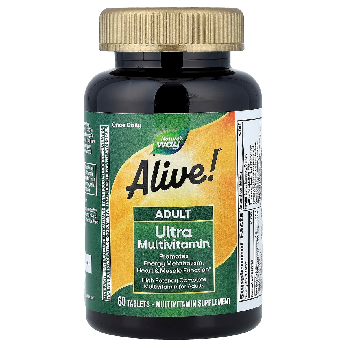 Nature's Way Alive! Adult Ultra Multivitamin, 60 Tablets - view 4