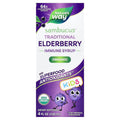 Nature's Way Kids Sambucus Organic Elderberry Syrup, Ages 1+, 120 ml (4 fl oz)