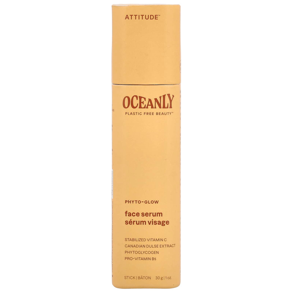 ATTITUDE Oceanly Phyto-Glow Face Serum 30 g — product view