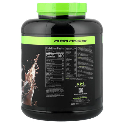 MusclePharm Combat 100% Whey Protein Powder, Chocolate Milk, 2.27 kg (5 lb) - view 2