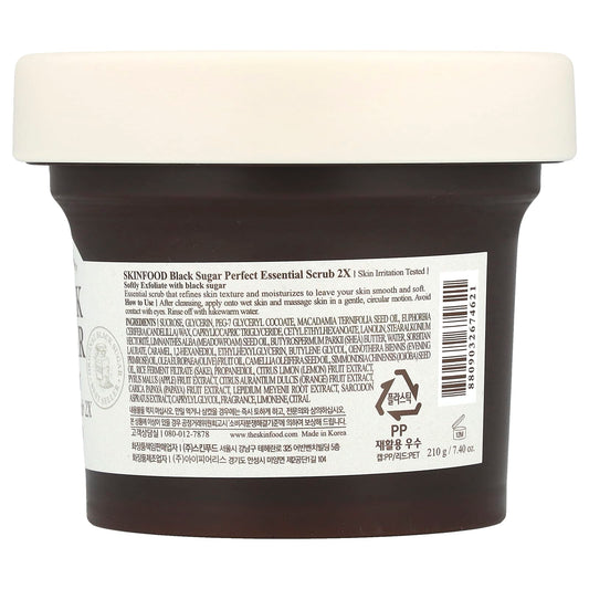 SKINFOOD Black Sugar Perfect Essential Scrub 2X 210 g - view 2