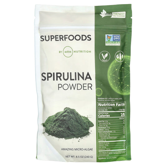 MRM Nutrition Spirulina Powder 240 g (8.5 oz)