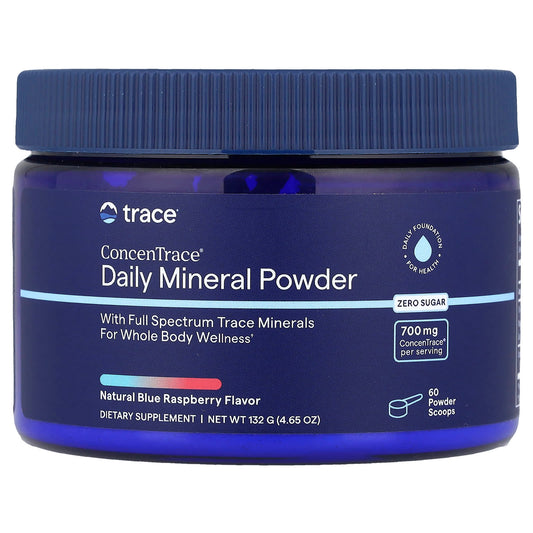 Trace ConcenTrace Daily Mineral Powder Blue Raspberry 132 g