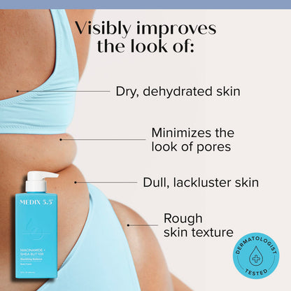 Medix 5.5 Niacinamide + Shea Butter Body Cream 444 ml (15 fl oz) - view 3