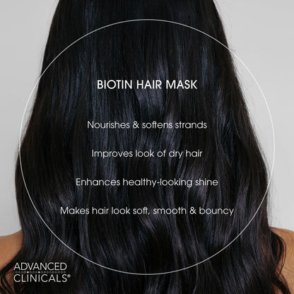 Advanced Clinicals Biotin Anti-Breakage Hair Mask 59 ml (2 fl oz) - view 3
