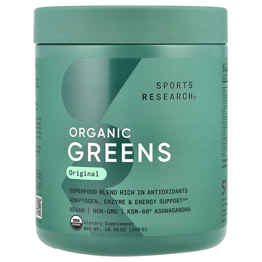 Sports Research Organic Greens, Original, 300 g