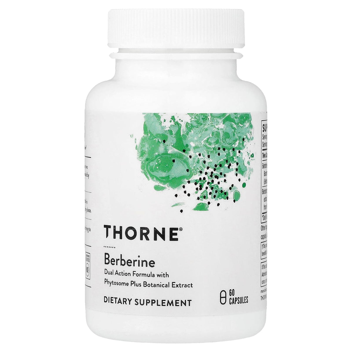 Thorne Berberine, 60 Capsules — product view